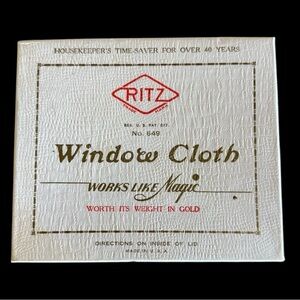VINTAGE RITZ WINDOW CLOTH